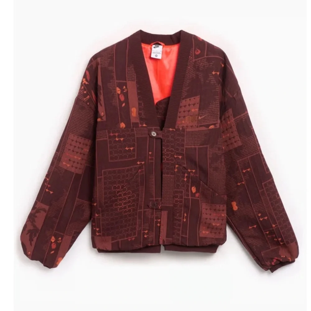 RARE NIKE Naomi Osaka Jacquard Jacket size XXL - Picture 2 of 13